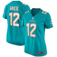 Women's Nike Bob Griese Aqua Miami Dolphins Game Retired Player Jersey