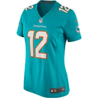 Maillot de joueur retraité Nike Bob Griese Aqua Miami Dolphins Game pour femme