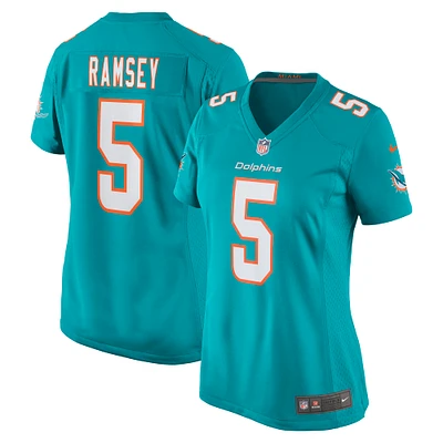 Women's Nike Jalen Ramsey Aqua Miami Dolphins Player Jersey