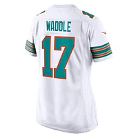 Women's Nike Jaylen Waddle White Miami Dolphins Game Jersey