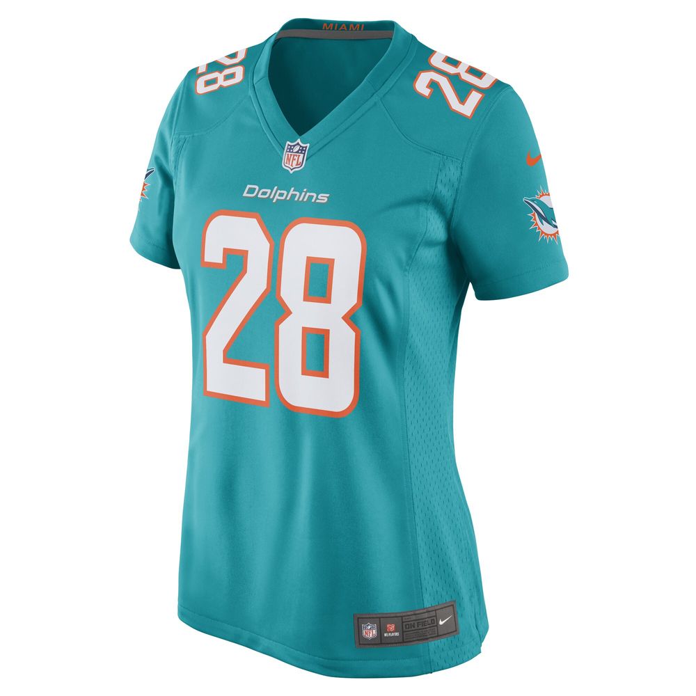 Women's Nike Kader Kohou Aqua Miami Dolphins Game Player Jersey