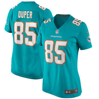 Women's Nike Mark Duper Aqua Miami Dolphins Game Retired Player Jersey