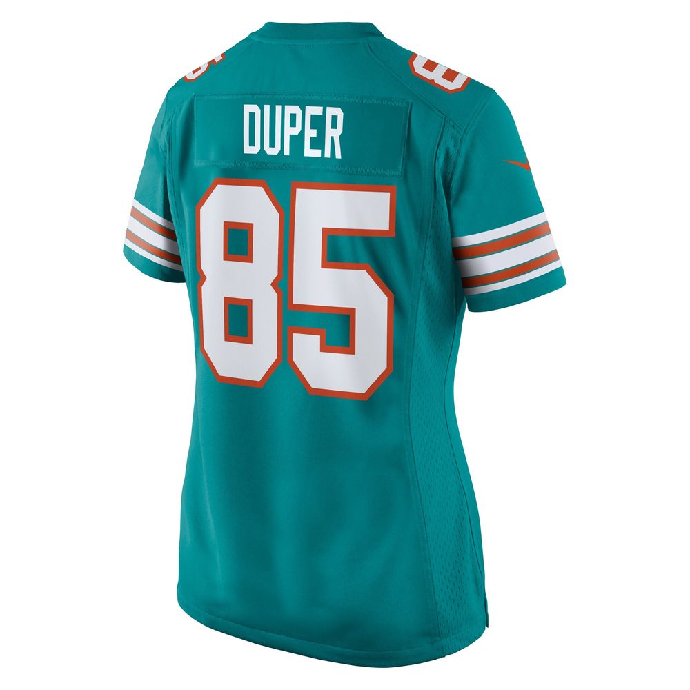 Women's Nike Mark Duper Aqua Miami Dolphins Retired Player Jersey