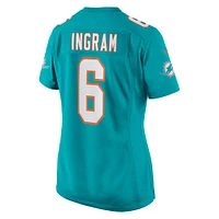 Women's Nike Melvin Ingram Aqua Miami Dolphins Home Game Player Jersey