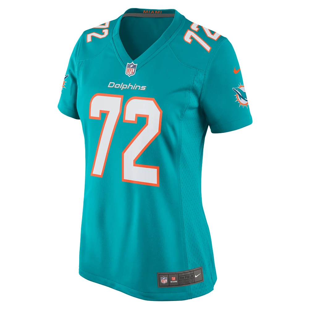 Women's Nike Terron Armstead Aqua Miami Dolphins Game Jersey