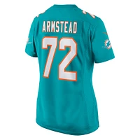 Women's Nike Terron Armstead Aqua Miami Dolphins Game Jersey