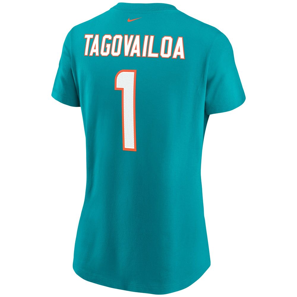 Women's Nike Tua Tagovailoa Aqua Miami Dolphins Game Jersey