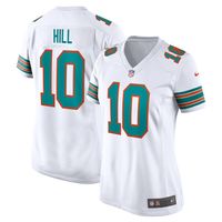 Women's Nike Tyreek Hill White Miami Dolphins Alternate Game Jersey