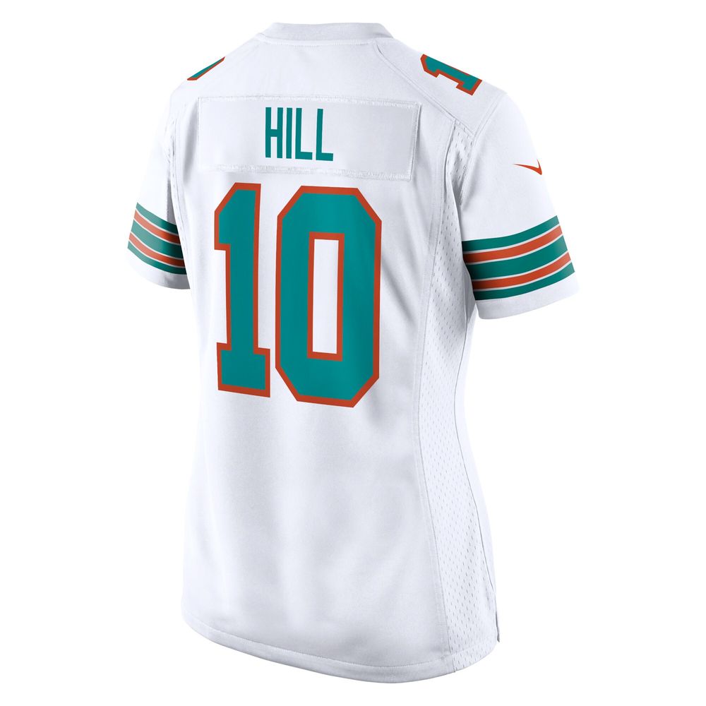 Women's Nike Tyreek Hill White Miami Dolphins Alternate Game Jersey