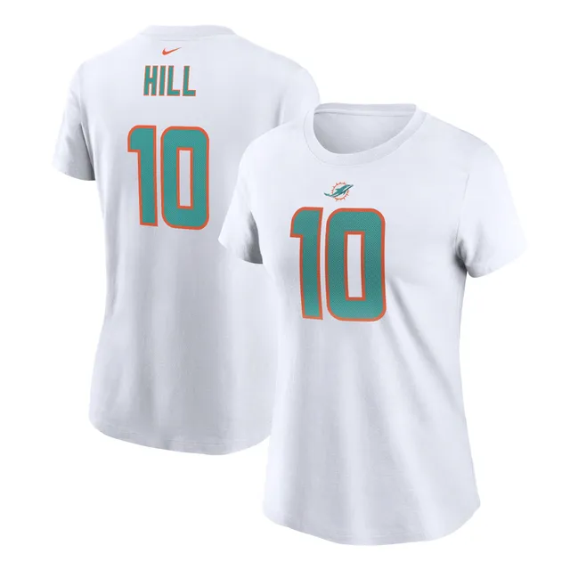 Women's Fanatics Branded Aqua/White Miami Dolphins Ombre Long