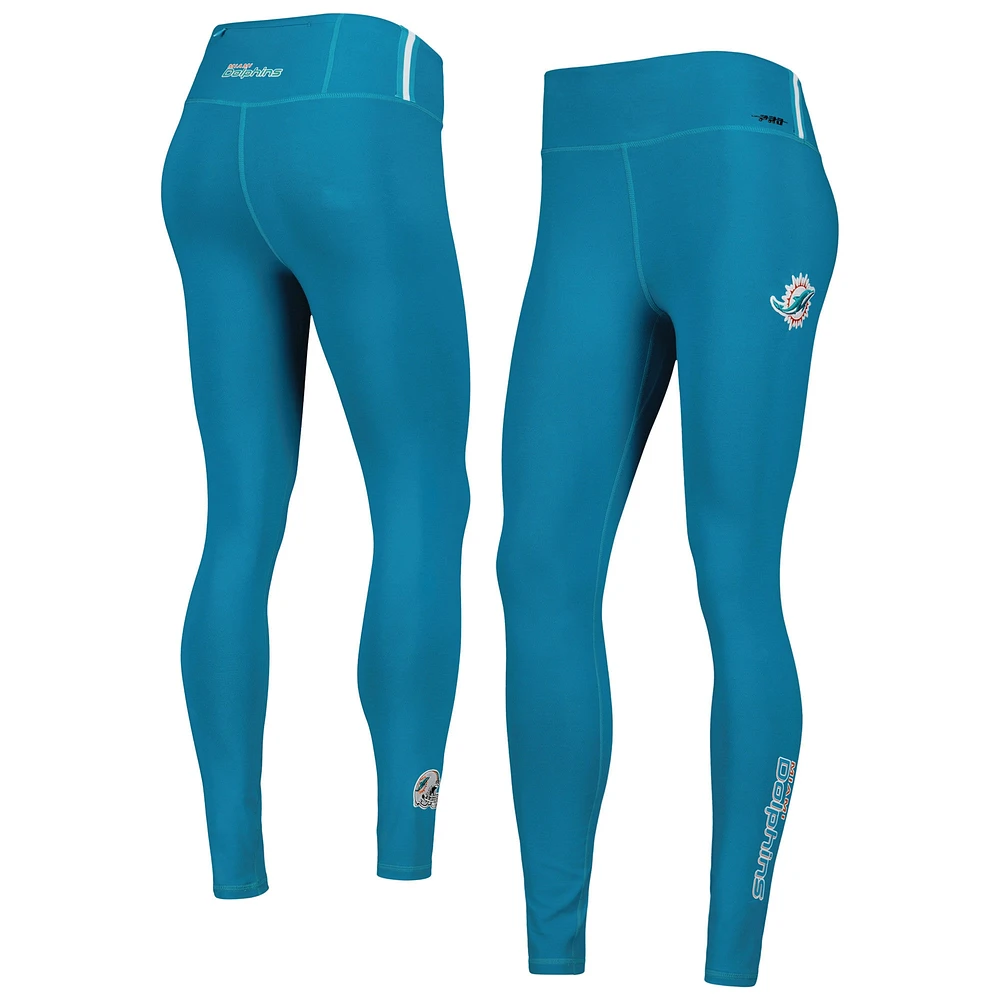 Legging en jersey classique Pro Standard Aqua Miami Dolphins pour femmes