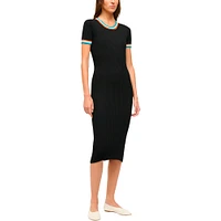 Women's STAUD  Black/Aqua Miami Dolphins Colleen Dress