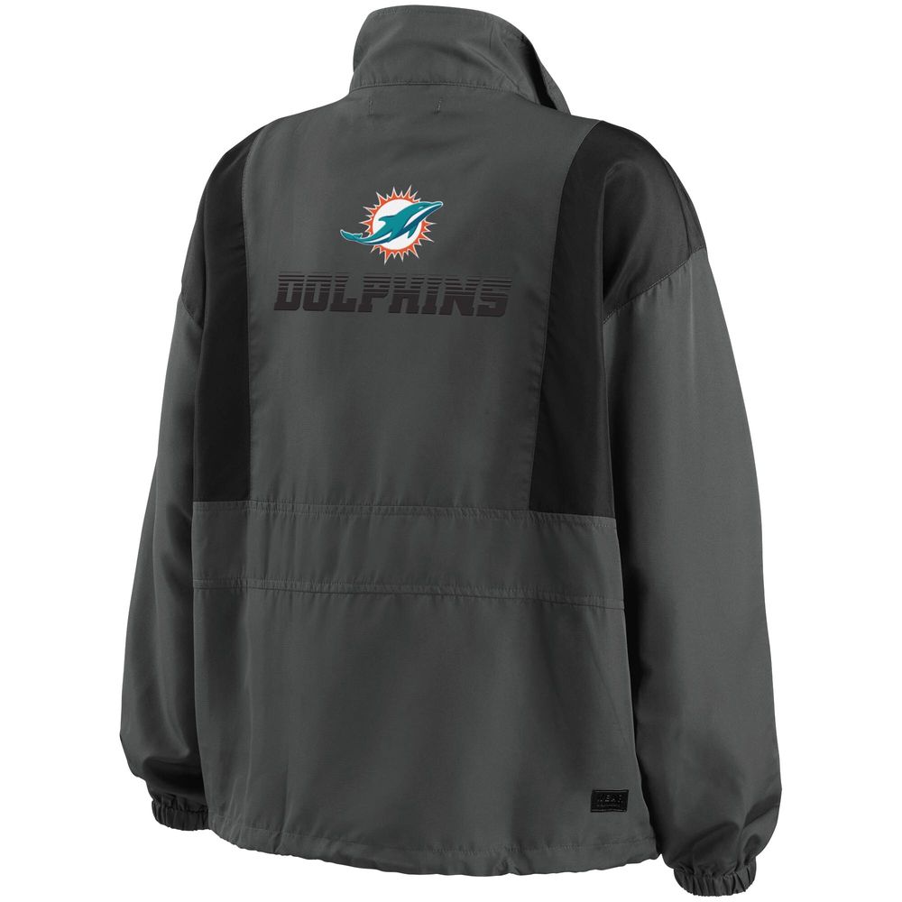 Lids Miami Dolphins WEAR by Erin Andrews Women's Team Full-Zip