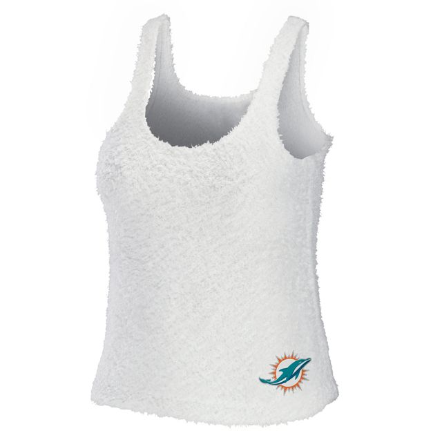 Miami Dolphins Womens Tank Sleeveless Tank U-neck Crop Tops Printed Vest