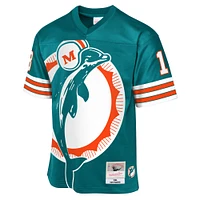 Youth Mitchell & Ness Dan Marino Aqua Miami Dolphins 1984 Throwback Fashion Jersey