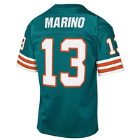 Youth Mitchell & Ness Dan Marino Aqua Miami Dolphins 1984 Throwback Fashion Jersey