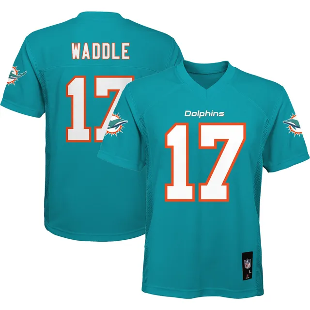 Jaylen Waddle Miami Dolphins Nike Player Graphic T-Shirt - Aqua