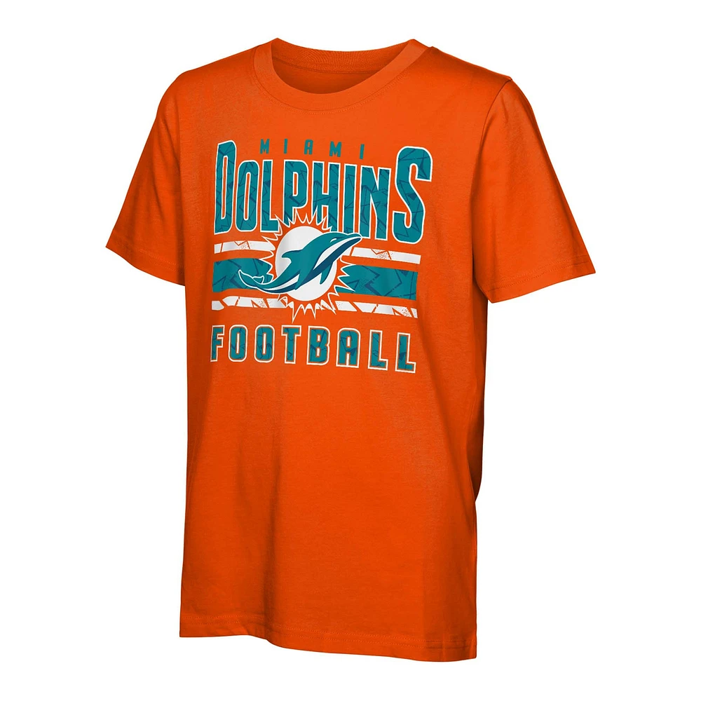 Youth Miami Dolphins the Mix T-Shirt Combo Set