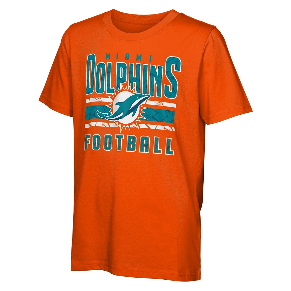 Ensemble combiné de t-shirts the Mix des Dolphins Miami pour jeunes