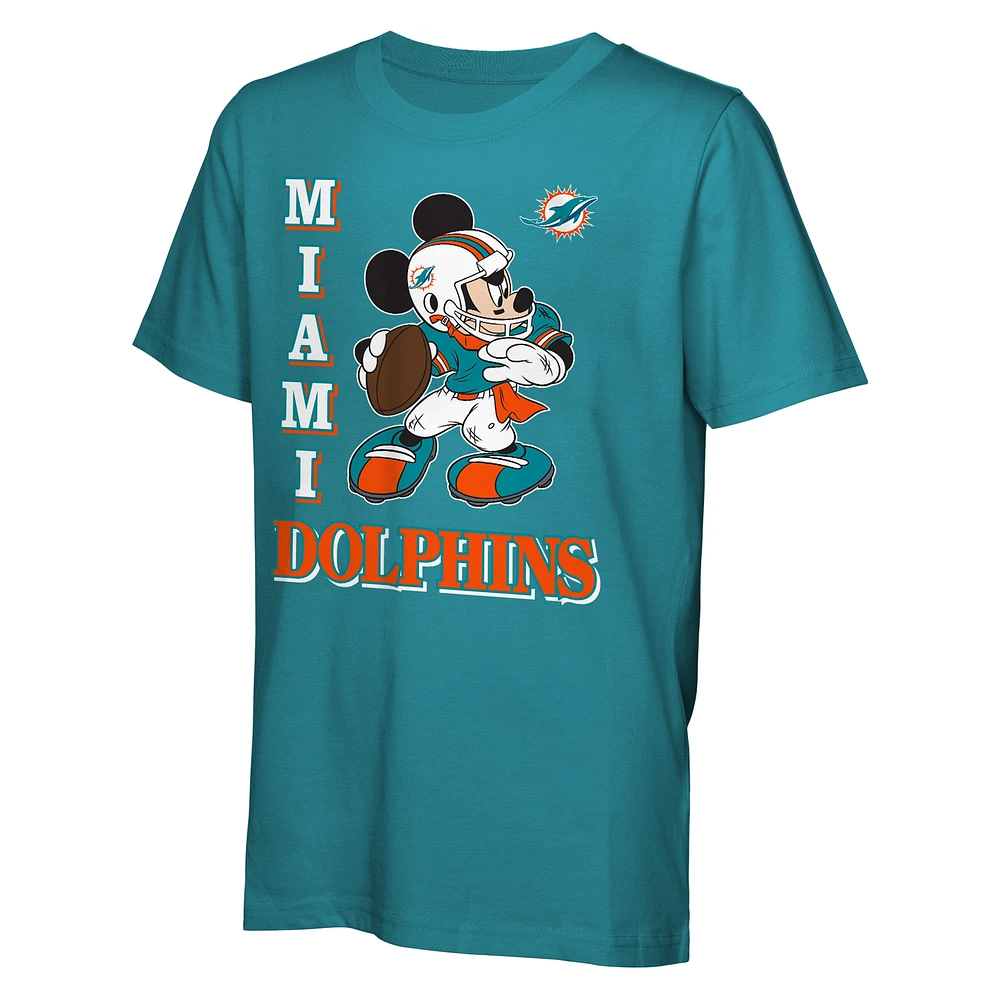 Youth Miami Dolphins Quarterback Mickey T-Shirt Combo Pack