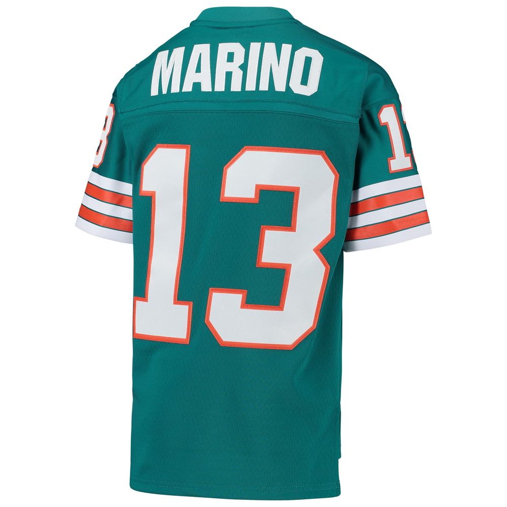 Youth Mitchell & Ness Dan Marino Aqua Miami Dolphins 1984 Legacy Retired Player Jersey