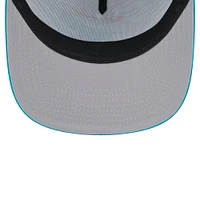 Youth New Era White/Aqua Miami Dolphins Distressed 9FIFTY A-Frame Snapback Hat