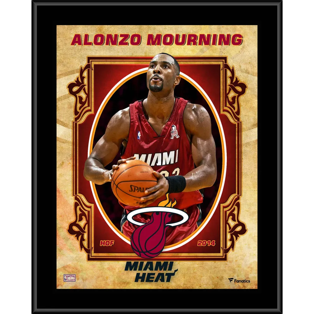 Alonzo Mourning Miami Heat Mitchell & Ness Hardwood Classics