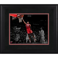 Photographie encadrée de Bam Adebayo Miami Heat 11" x 14 " - Signature fac-similé