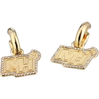 BaubleBar Miami Heat Huggie Earrings