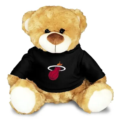 Miami Heat Personalized 10'' Plush Bear - Black