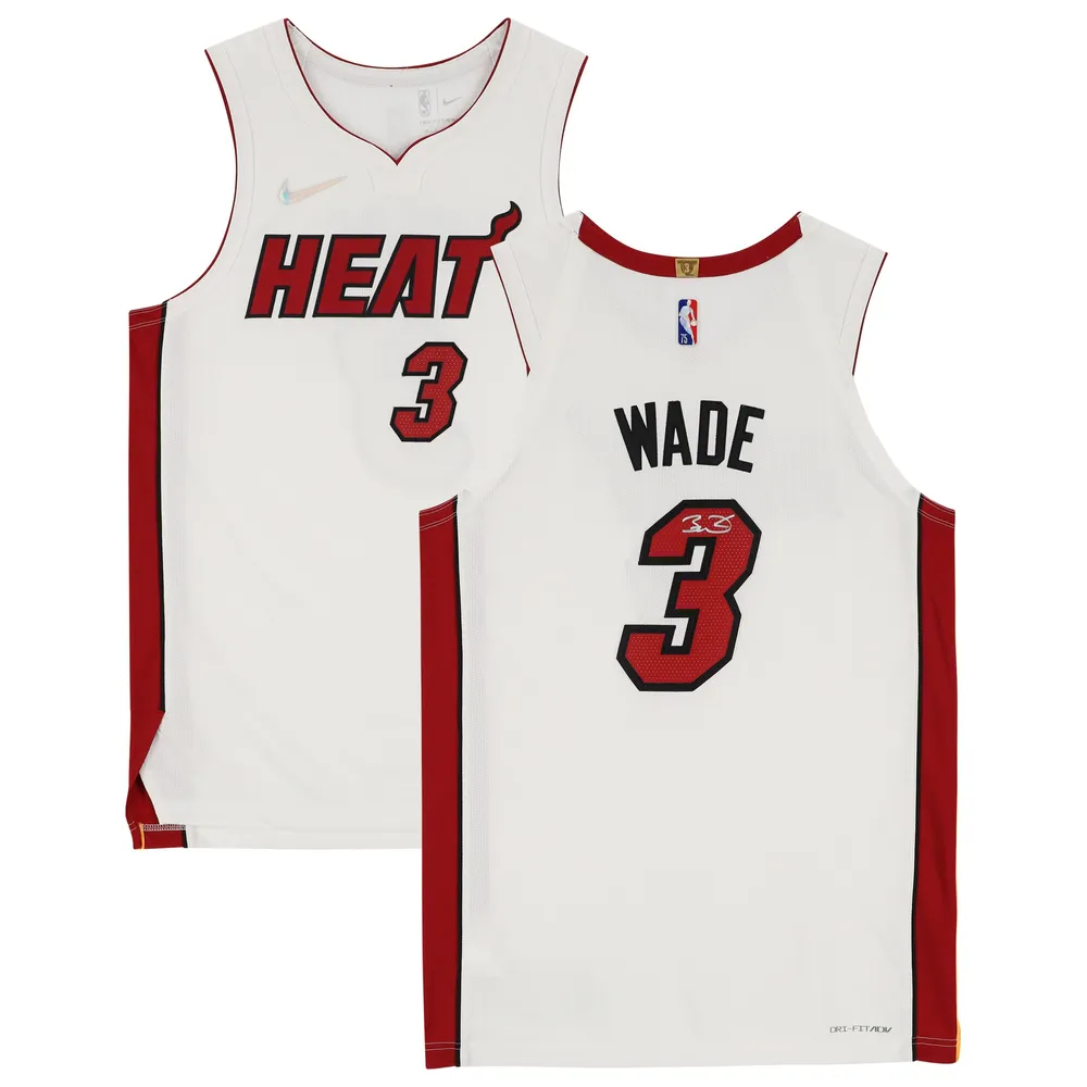 Campo Remontarse Venta anticipada Lids Dwyane Wade Miami Heat Autographed Fanatics Authentic White Nike  Authentic 2020-21 Association Jersey | Brazos Mall