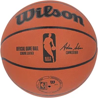 Ballon de basket officiel Wilson autographié par Dwyane Wade Miami Heat avec inscription « 3x NBA Champ »