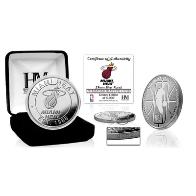 Miami Heat Highland Mint Silver Mint Coin