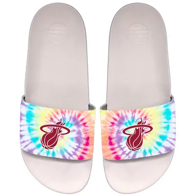 Miami Heat ISlide Tie-Dye Motto Slide Sandals