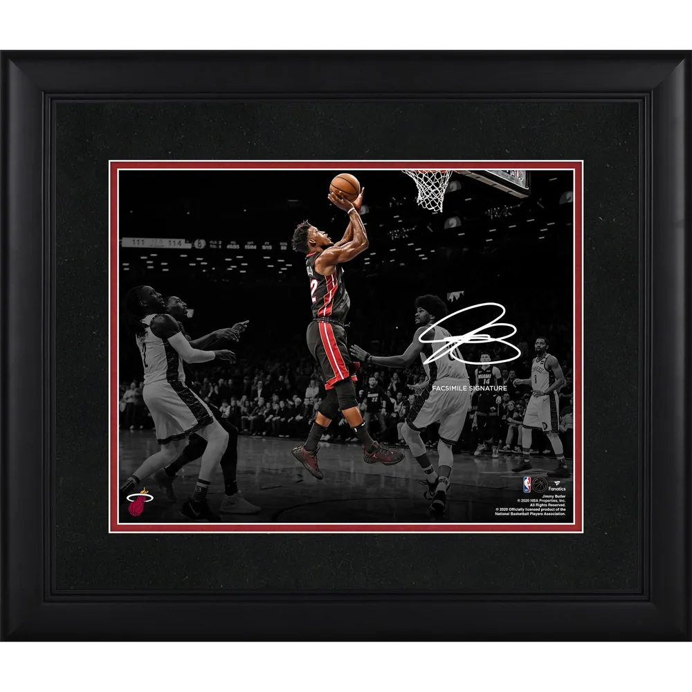 Jimmy Butler Miami Heat Fanatics Authentic Unsigned Shooting vs
