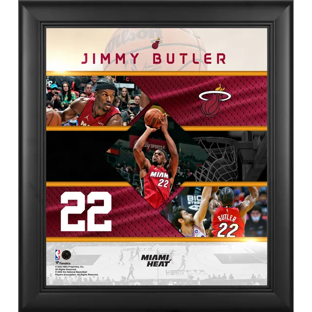 Jimmy Butler Miami Heat Framed 5 x 7 Jersey Swap Collage