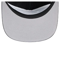 Men's New Era Black Miami Heat Injection Everyday Golfer Adjustable Hat