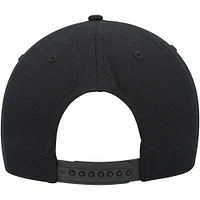 Men's '47 Black Miami Heat Hitch Snapback Hat