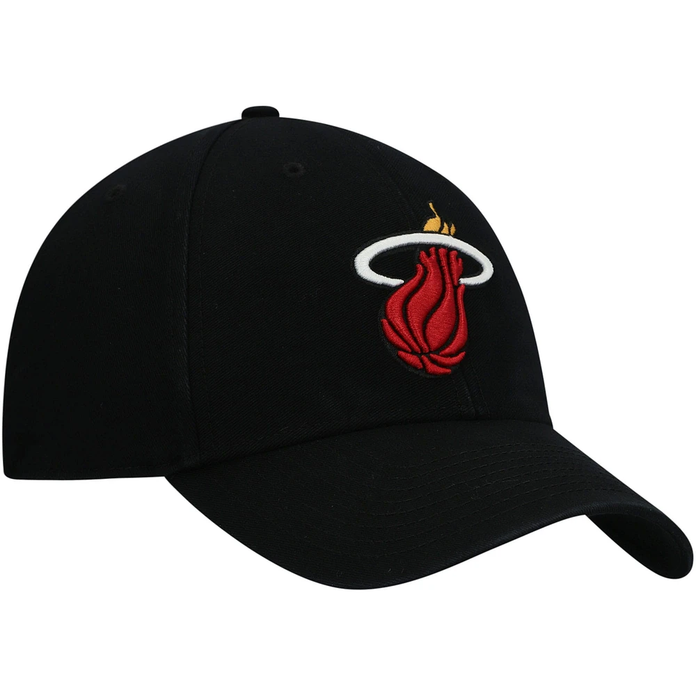 Men's '47 Black Miami Heat MVP Legend Adjustable Hat