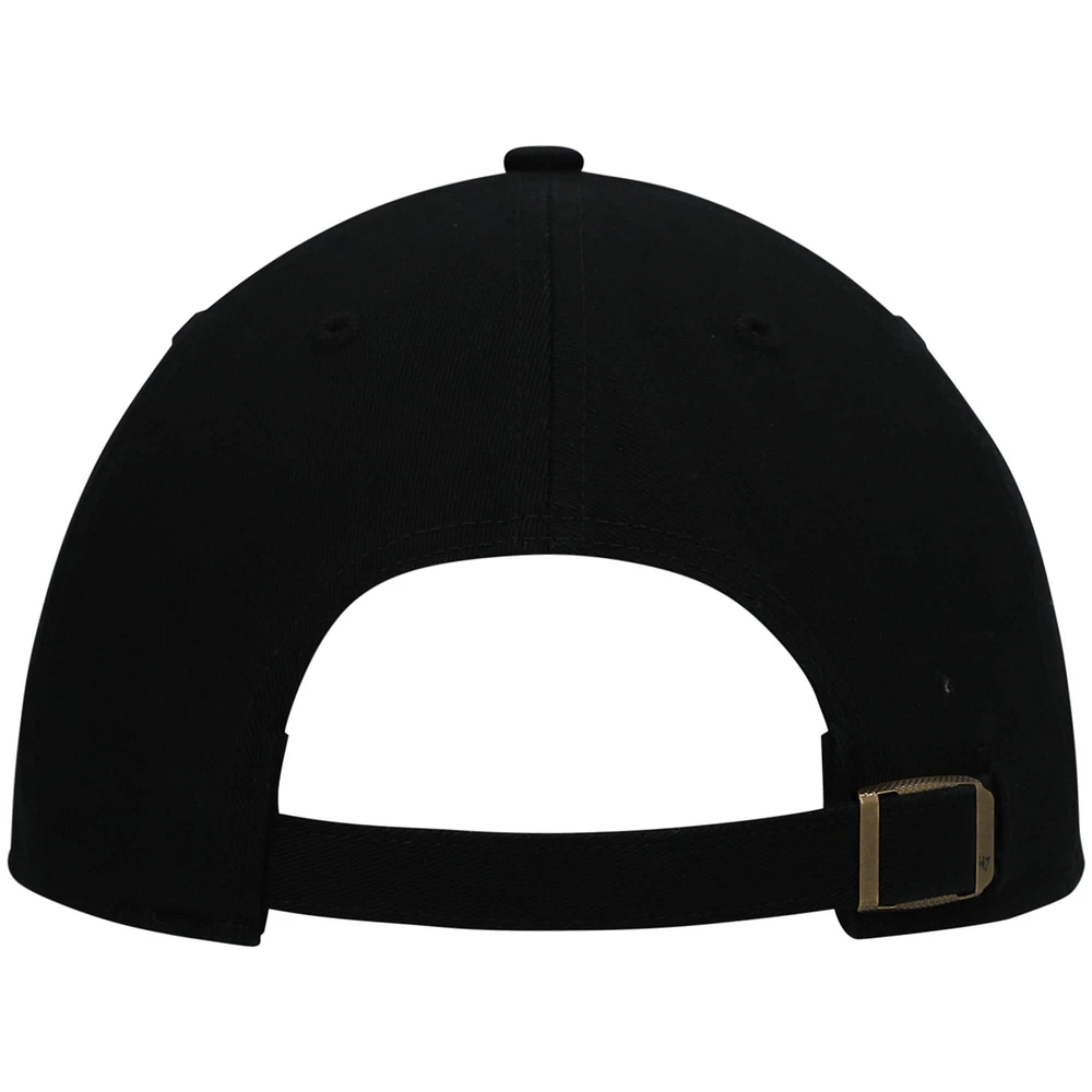 Men's '47 Black Miami Heat MVP Legend Adjustable Hat