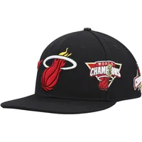 Men's '47 Tan Miami Heat Toffee Captain Snapback Hat