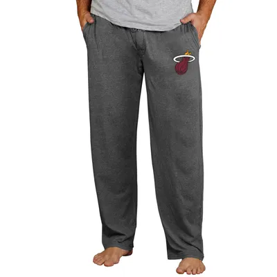 Miami Heat Concepts Sport Quest Knit Lounge Pants - Charcoal