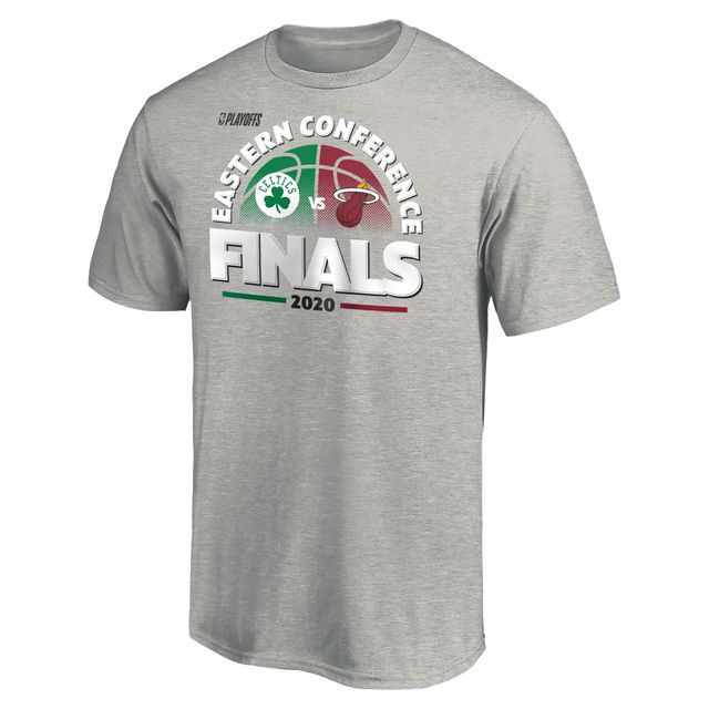 Men's Fanatics Branded Black Boston Celtics vs. Miami Heat 2022 NBA  Playoffs Eastern Conference Finals Matchup Dual Purpose T-Shirt