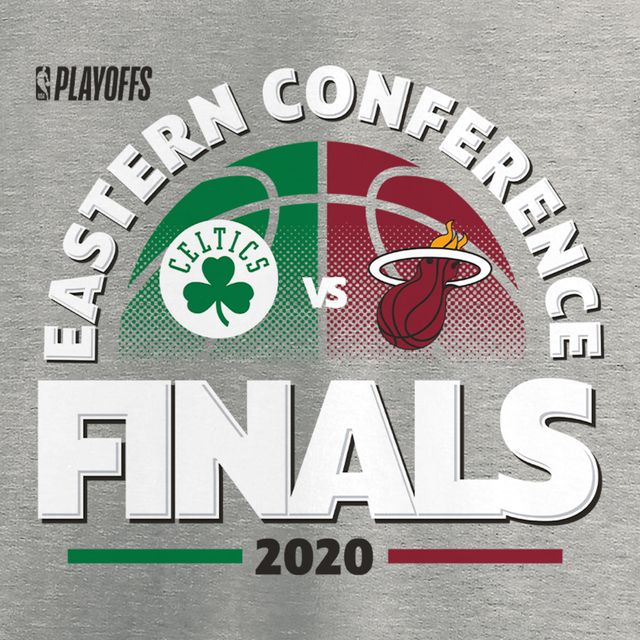 Men's Fanatics Branded Black Boston Celtics vs. Miami Heat 2022