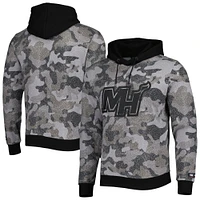 Sweat à capuche noir Hugo Boss Miami Heat Camo pour homme