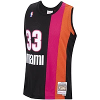 Men's Mitchell & Ness Alonzo Mourning Black Miami Heat 2005/2006 Hardwood Classics Swingman Jersey