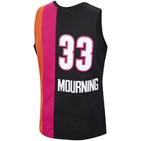 Men's Mitchell & Ness Alonzo Mourning Black Miami Heat 2005/2006 Hardwood Classics Swingman Jersey