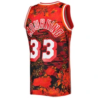 Men's Mitchell & Ness Alonzo Mourning Red Miami Heat 1996/97 Hardwood Classics Lunar New Year Swingman Jersey