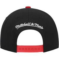 Mitchell & Ness Miami Heat SOUL Cross Check Snapback pour homme Noir