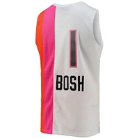 Men's Mitchell & Ness Chris Bosh White Miami Heat 2011/12 Hardwood Classics Swingman Jersey
